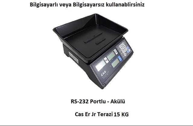 TERAZİ - CAS ER JR TERAZİ ONLİNE 15 KG